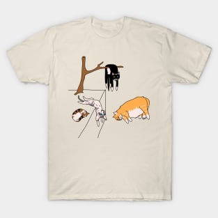 Dalí's cats T-Shirt